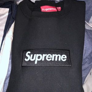 Authentic Supreme box logo Crewneck